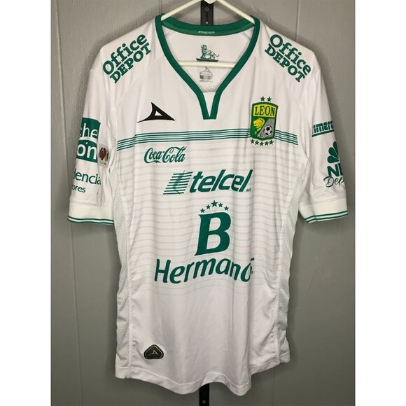 Pirma Club Leon Fc Mexico Futbol 2015/16 Away Soccer Jersey sz XL EG - Picture 1 of 8